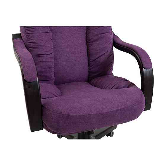 Офісне крісло керівника Buford Wood Lux Misty Violet M2 Anyfix Фіолетовий Київ