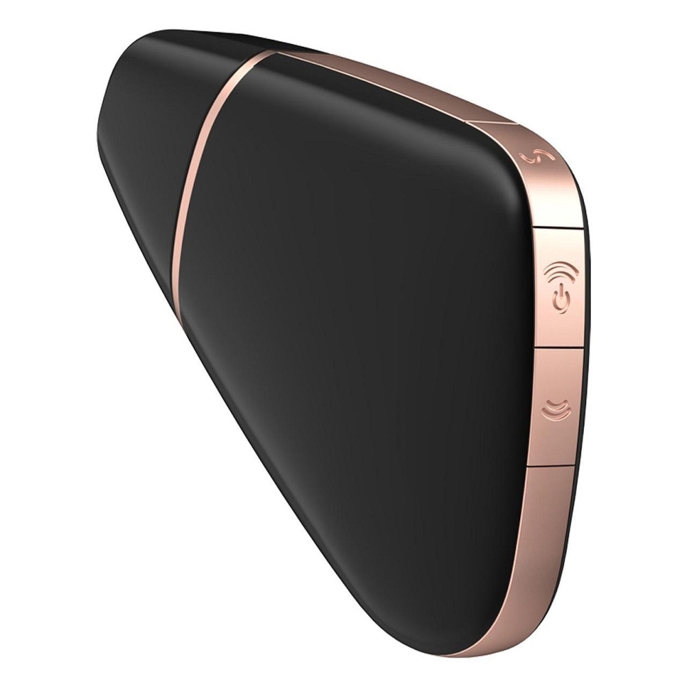 Вакуумный клиторальный стимулятор Satisfyer Love Triangle Black с управлением через интернет Sex Aura Киев - изображение 4