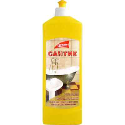 Рідина для чищення ванн San Clean Сантік сантехніки 500 г (4820003540145) Вінниця