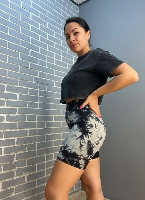 Шорты женские A-N 813 короткие велосипедки вареные мраморные пуш-ап серые, серый, S Киев - изображение 11