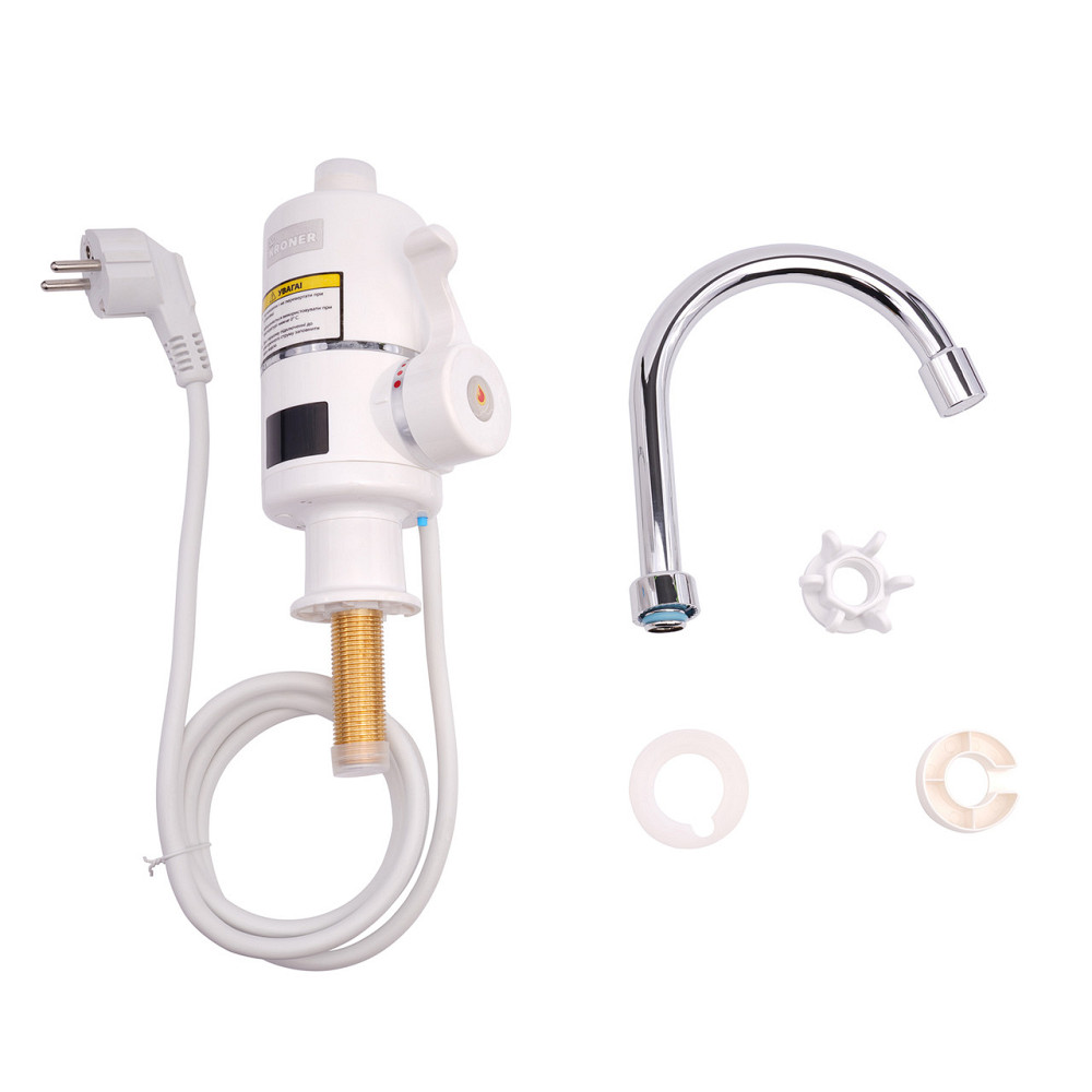 Кухонный кран с электронагривом Kroner KRM Volt - CW090 с дисплеем Киев - изображение 6