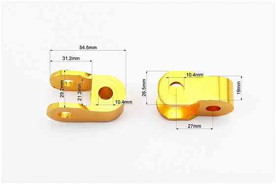 Подовжувач заднього амортизатора 27мм к-кт 2шт, жовтий Київ