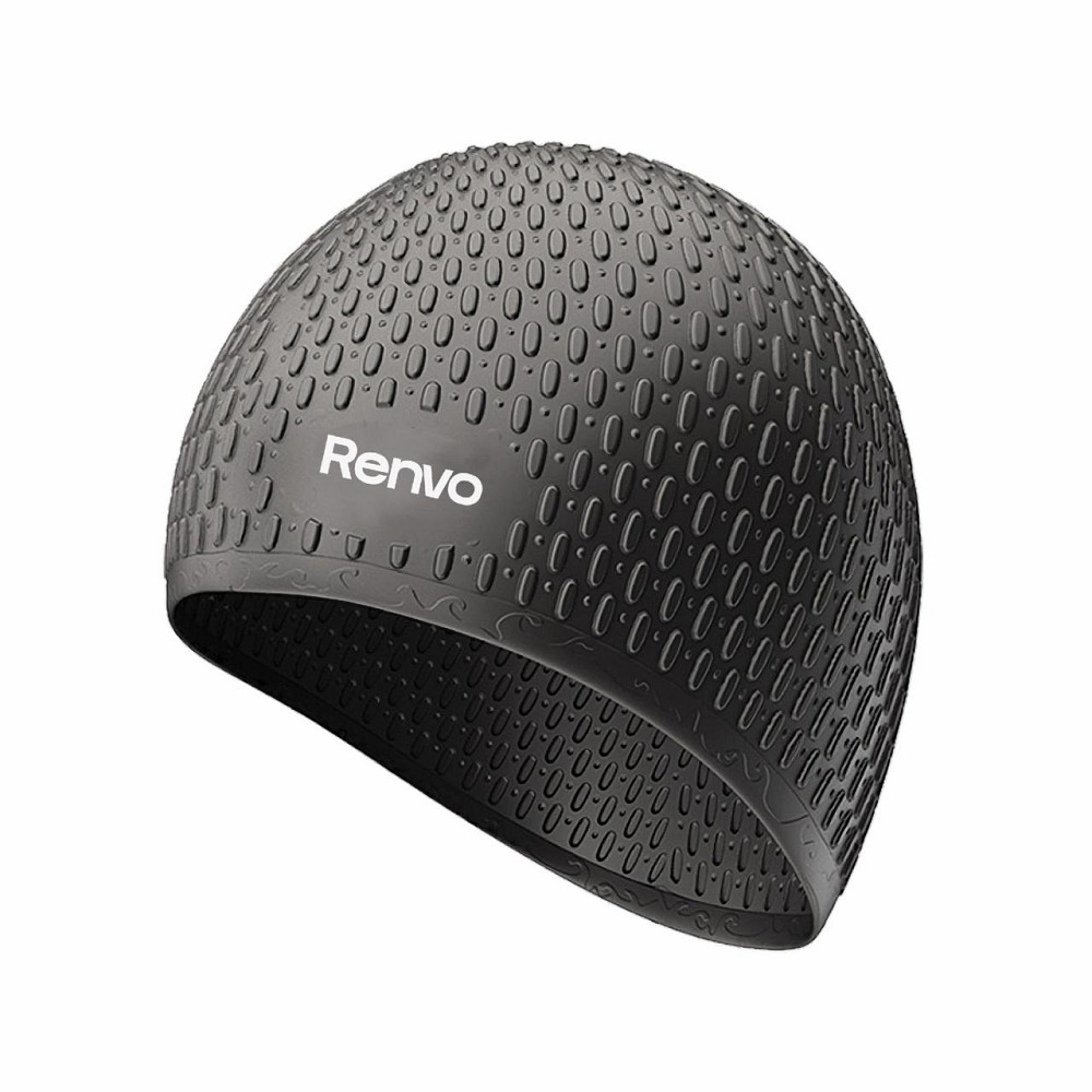 Доросла Шапочка для плавання Renvo Garda Чорний Уні OSFM (2SC1201-01) Київ - фото 1