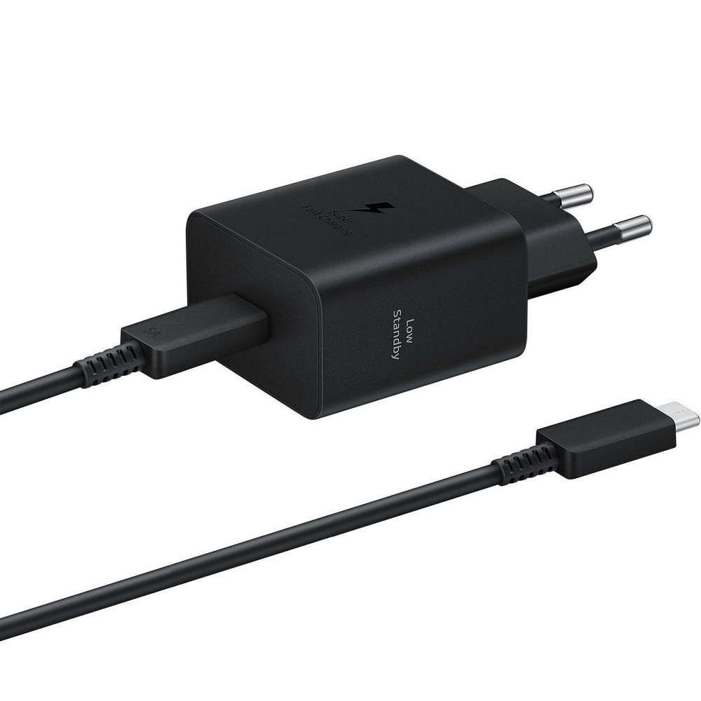 Мережевий зарядний пристрій Samsung EP-T4511XBEGEU Black, 45 W + кабель USB Type-C Чорний Харьков - изображение 5