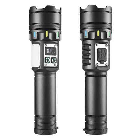 Светодиодный фонарик Аккумуляторный фонарь CB-A282-TG+COB, Фонарь с регулировкой луча AM-70 Ивано-Франковск