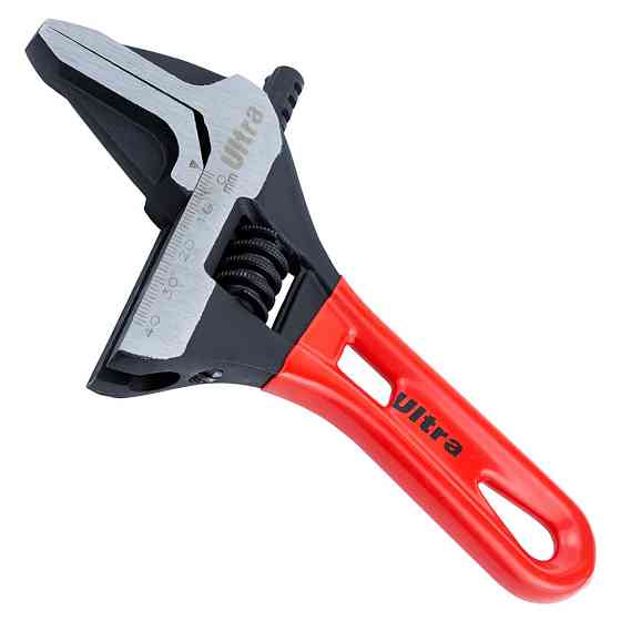 Ultra Ключ разводной с тонкими губками укороченный 155мм, 0-41мм CrV ULTRA (4100232) Киев