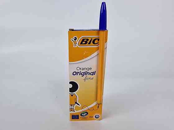 Кулькова ручка "BIG" Orange Line 1113 синя (20 шт.) Харків