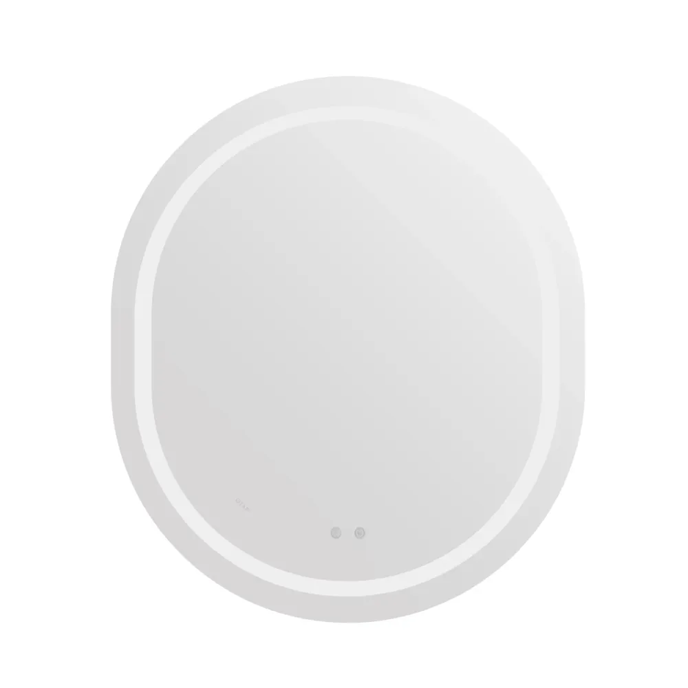 Зеркало Qtap Gemini 800х700 с LED-подсветкой Touch, с антизапотеванием, с диммером, рег. темп. цвета (3000-6500K) Reverse Киев - изображение 3