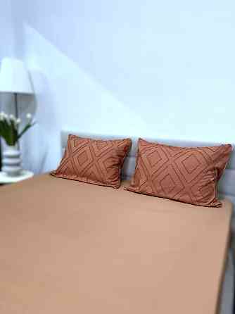 Ecotton Комплект постільної білизни Ecotton Jaquard Сімейний 150х215 см помаранчевий Orange Коломия