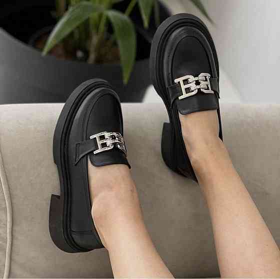 Arcoboletto Туфлі жіночі Arcoboletto чорні натуральна шкіра низький хід 36-40 (5365) Коломия