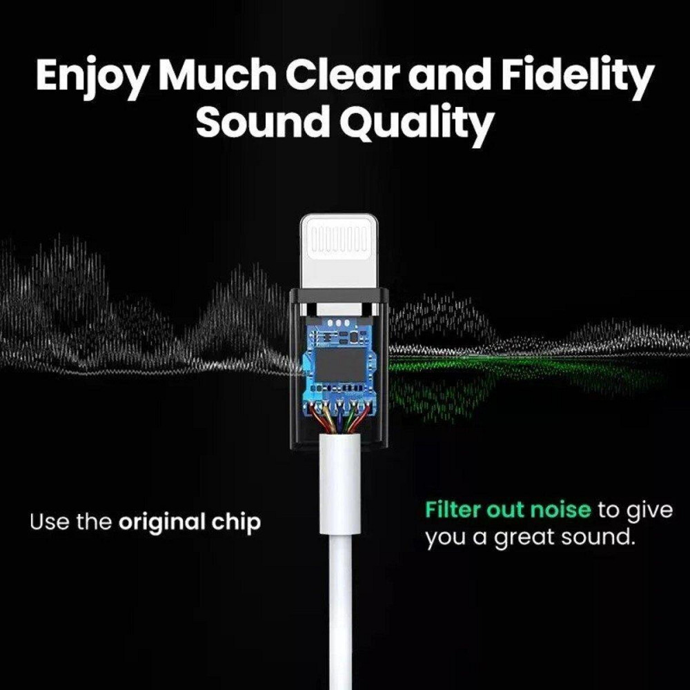 Адаптер UGREEN US212 Lightning to 3.5mm Headphone Jack Adapter Николаев - изображение 5
