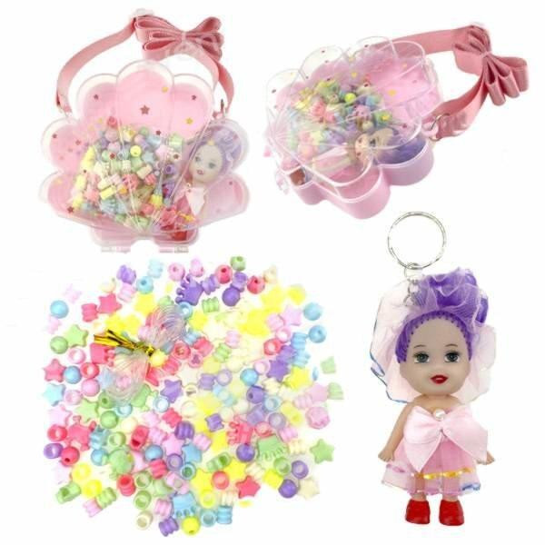 Набор бусинок и кукла-брелок Сумочка Киев - изображение 1