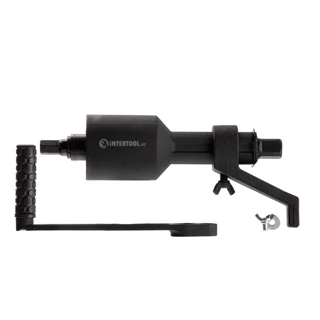 Ключ балонний роторний для вантажних авто, 380 мм, передавальне відношення 1:58/1:38, макс. крутний момент 3800 Nm, головки 32, 33 Київ - фото 8