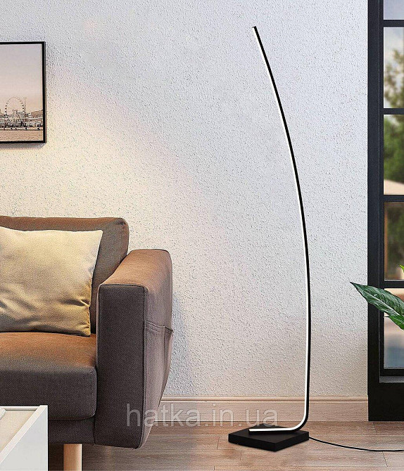 Торшер світлодіодний LDD1018, Чорний Київ - фото 1