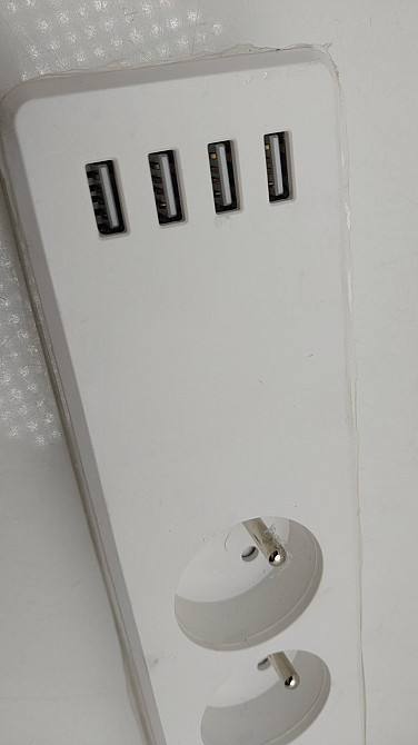 Розумний WI-FI подовжувач ZLD-44EU-W з 4 розетками і 4 USB Луцьк - фото 4