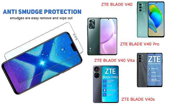 Захисне скло NeoGlass для ZTE BLADE V40, V40 Pro, V40 Vita, V40s – надпрозоре та стійке Київ