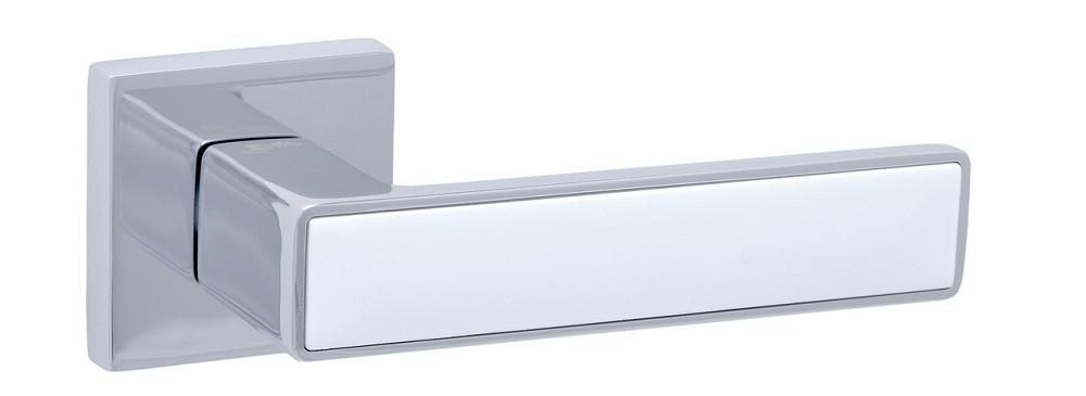 Ручка SAFITA MIROR HT Хром/білий Київ - фото 1