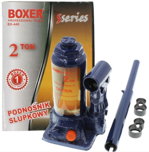 Гідравлічний домкрат BX-444 10 тонн з діапазоном підйому 200–390 мм, посилена сталь, подвійний захисний механізм Одеса - фото 5