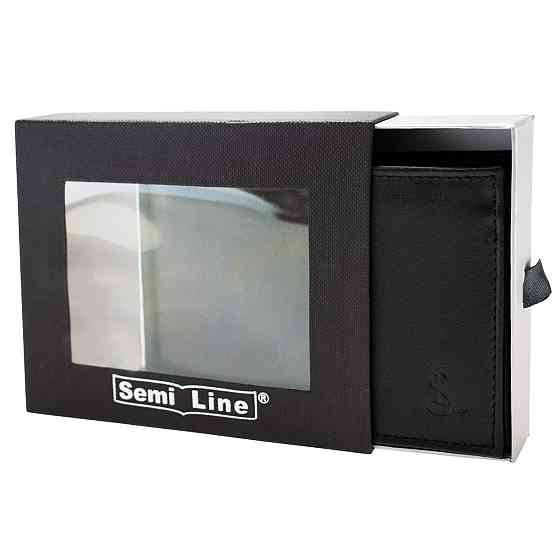 Портмоне мужское кожаное Semi Line RFID Black (P8275-0) Вінниця
