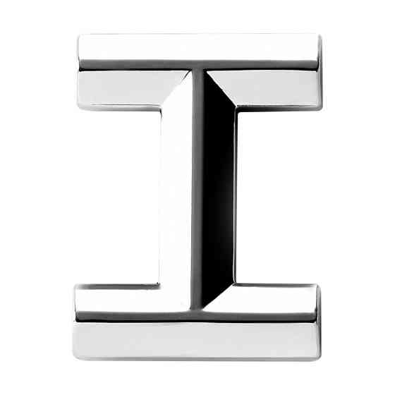 Наклейка 3 см (грань) Літера I Київ