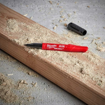 Маркер Milwaukee для будмайданчика INKZALL, тонкий, чорний (48223100) Вінниця - фото 9