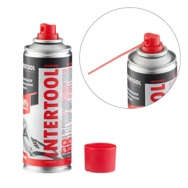Мастило проникаюче, універсальне, аерозоль, 200 мл INTERTOOL FS-4020 Київ - фото 6