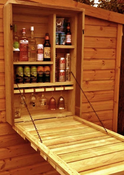 Настенный бар 