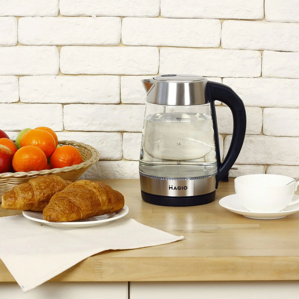 Електрочайник з контролем рівня води, Електричний чайник з індикатором води, Потужний кухонний чайник RD-34 Львів - фото 13