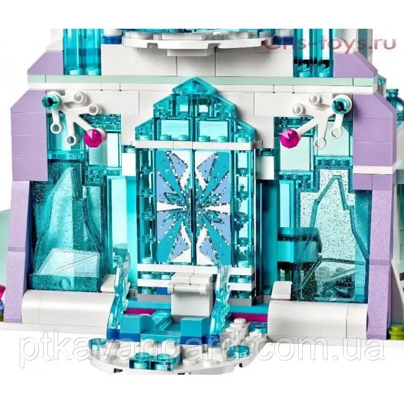 Конструктор блочный ледяной замок Эльзы Холодное Сердце 10664 706 деталей зимний дворец Хмельницкий - изображение 3