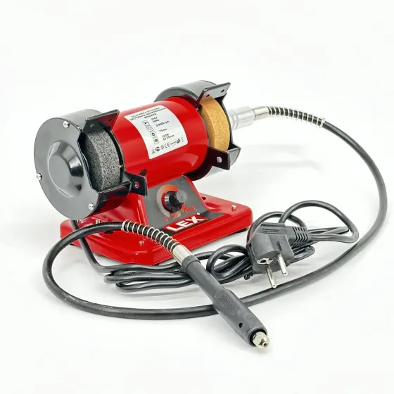 Точильний верстат LEX LXBG75-3, 300 Вт, 9500 об/хв, універсальний, Чехія Львів