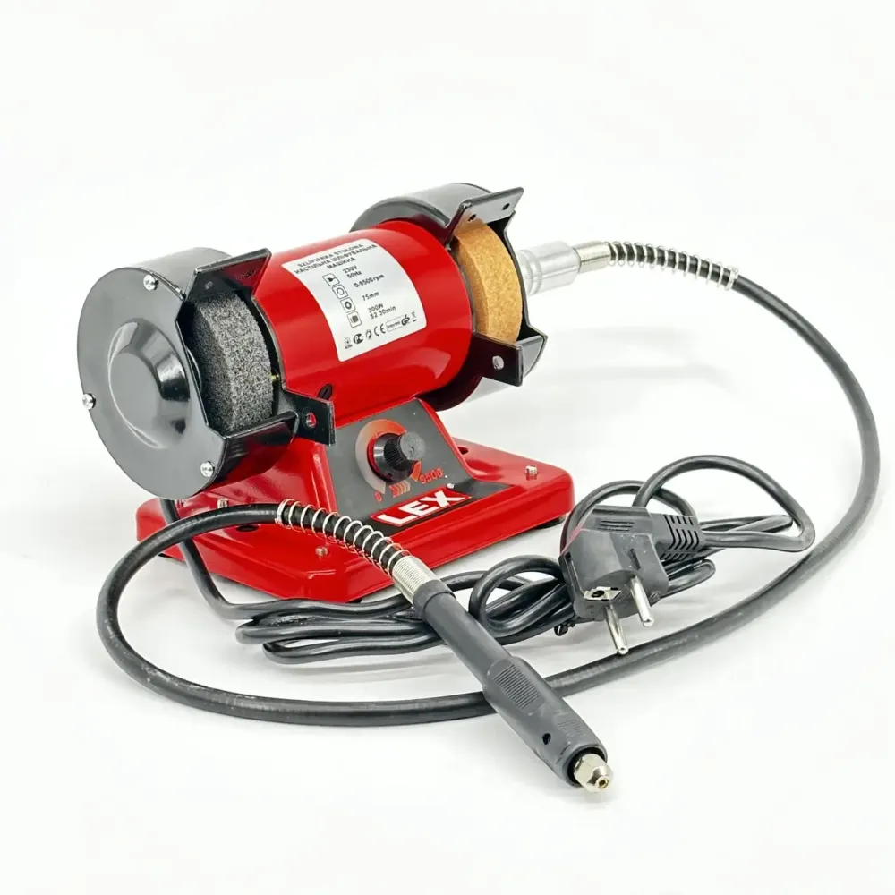 Точильний верстат LEX LXBG75-3, 300 Вт, 9500 об/хв, універсальний, Чехія Львів - фото 1