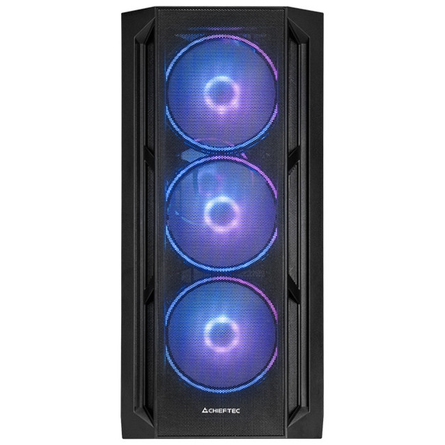 Корпус Chieftec APEX LUMO GA-01B-L-OP 4x140mm A-RGB, USB-C, E-ATX, без БЖ, Black Вінниця - фото 7