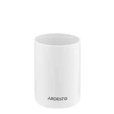 Набір для ванної кімнати Ardesto Minimalism 3 предмети Білий 360 мл (ARHB3110WB) Вінниця