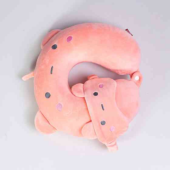 Yiwu Дорожній набір 2 в 1 Bunny подушка для шиї та маска для сну HP-56-9P Коломыя