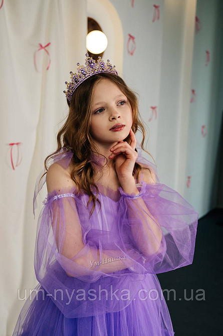 Лавандовое платье пышное Кривой Рог - изображение 6