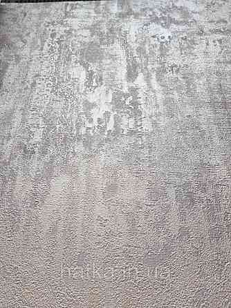 Шпалери вінілові на паперовій основі Zambaiti C88132 ABITAT штукатурку під бетон розмитий рудий під мідь Київ