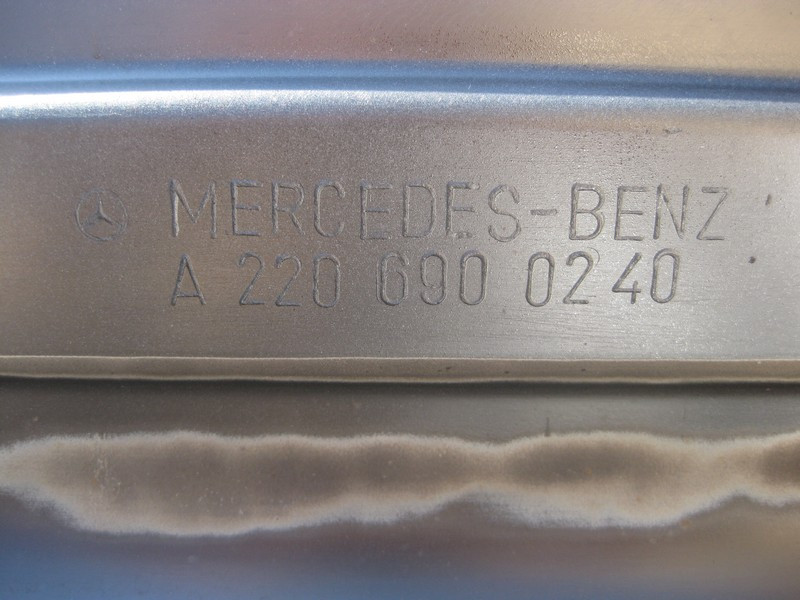 Mercedes-Benz  2206980254 Поріг пластиковий правий S-Class W220 Одеса - фото 5