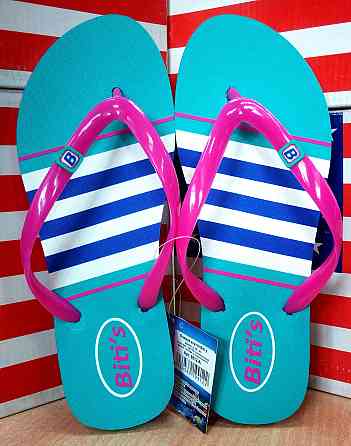 Женские шлепанцы-вьетнамки Bitis,полоска. Киев