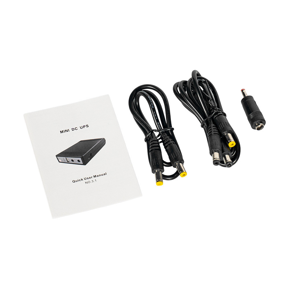 Джерело безперебійного живлення Mini UPS WGP UPS103A 10400mAh 5V/12V/12V, Li-ion 4*2.6Ah, для роутера та оптичного терміналу Киев - изображение 20