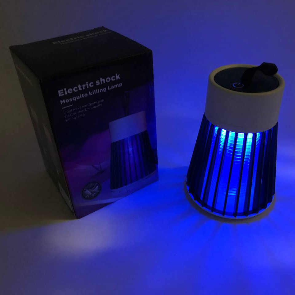 Уничтожитель насекомых для дома Electronic shock Mosquito killing lamp НА АККУМУЛЯТОРЕ для похода на природу UT-34 Львов - изображение 16