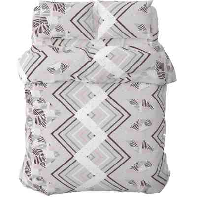 Постельное белье Home Line Увлеченность серо-розовый, бязь, полуторный (178711) Винница