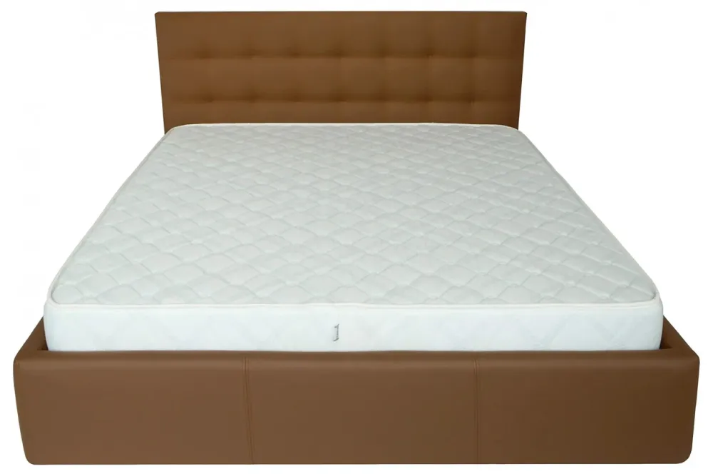 Кровать Двуспальная Chester VIP 180 х 200 см Fly 2213 A1 С дополнительной металлической цельносварной рамой Светло-коричневый Киев - изображение 2