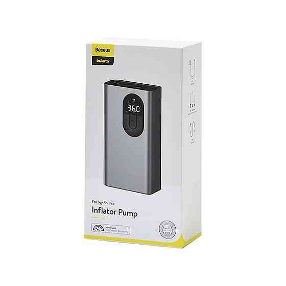 Автомобільний насос Baseus Energy Source Inflator Pump Tarnish Киев