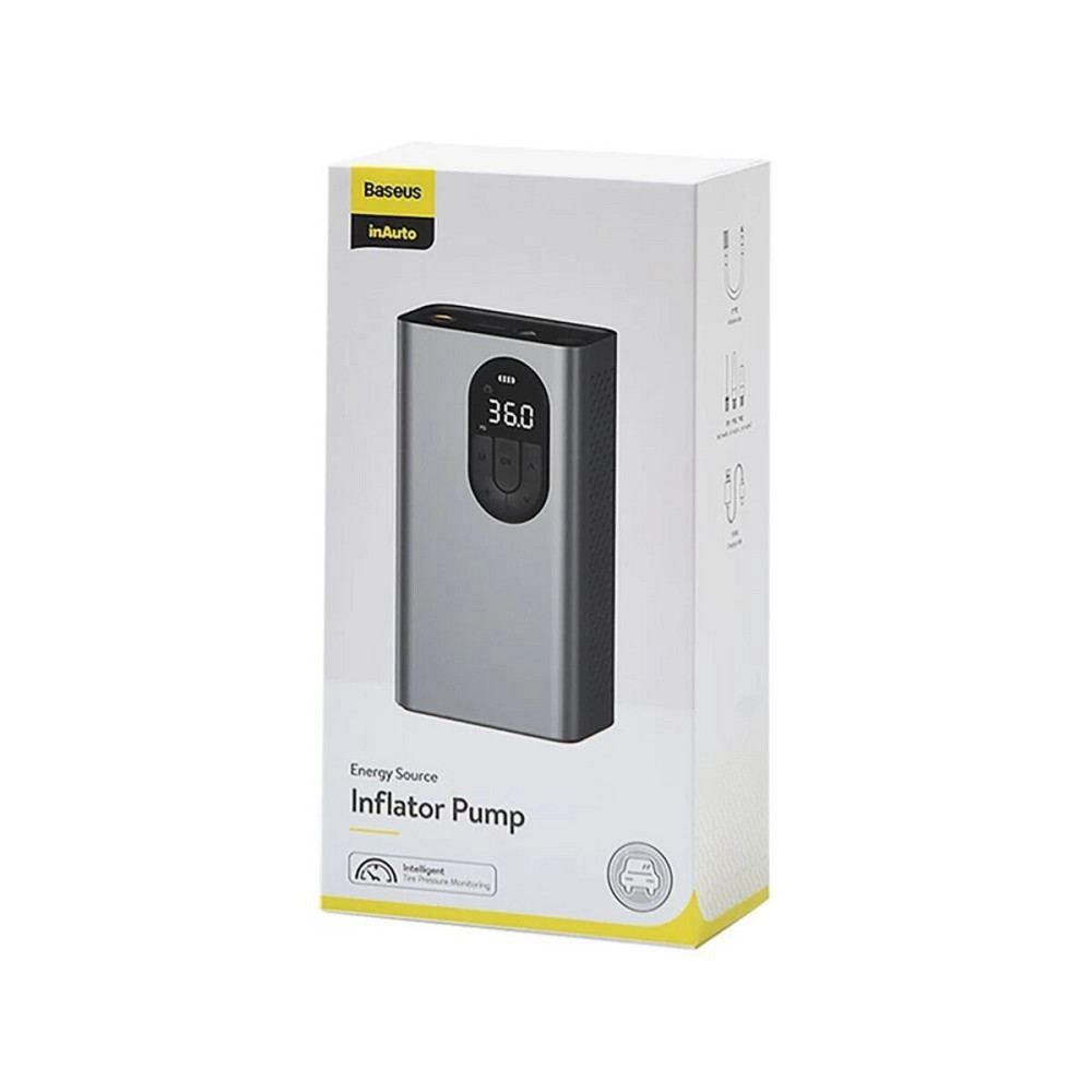 Автомобільний насос Baseus Energy Source Inflator Pump Tarnish Київ - фото 5