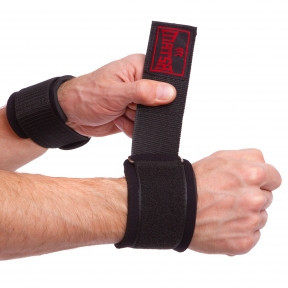 Напульсник для станової тяги MATSA MA-0670 Вишневе - фото 3