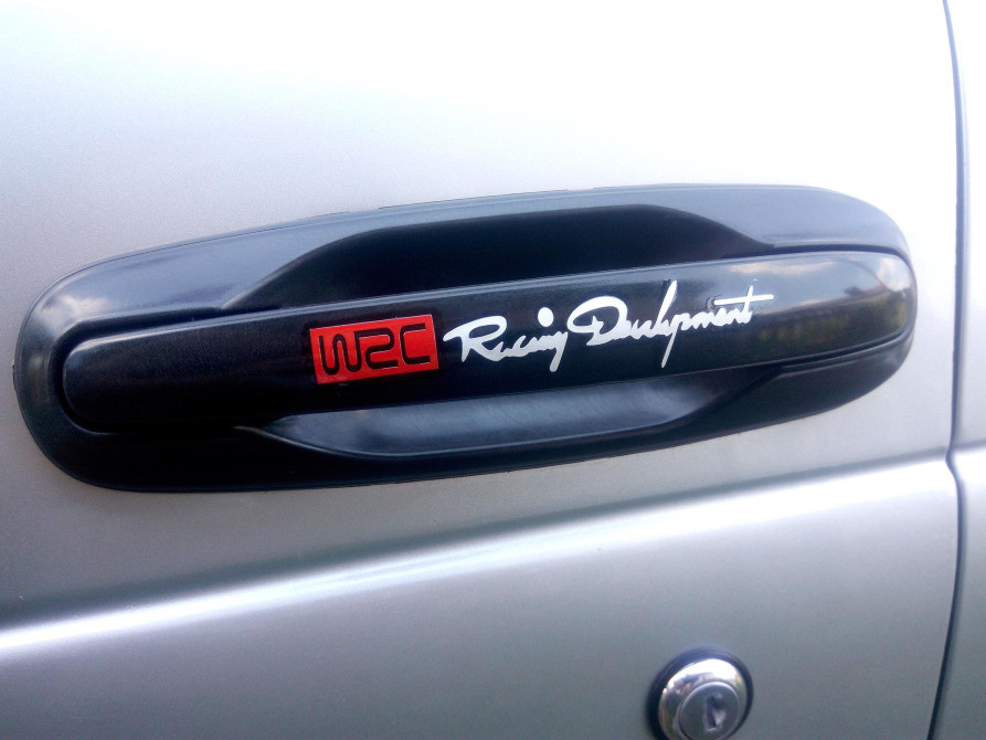 Наклейки на ручки Чорна №5, Біла №6 світловідбиваю Київ - фото 3