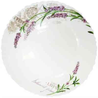 Тарілка Vittora Лаванда Wave Dinner 22 см (V-220L) Вінниця