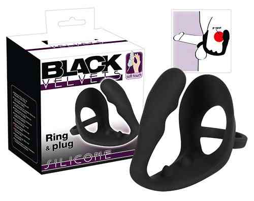Анальна пробка -BV Ring + Анальна пробка Sex Aura Київ