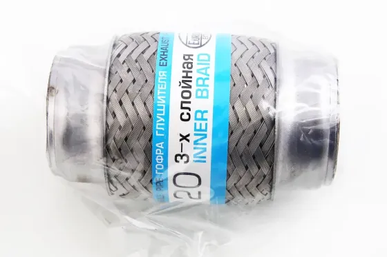 Гофра глушника 50*120 3-шарова EuroEx Вінниця