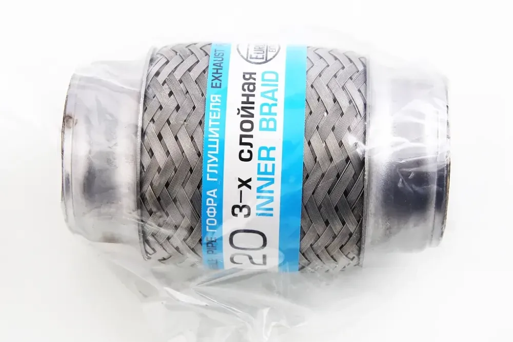 Гофра глушителя 50*120 3-слойная EuroEx Винница - изображение 3